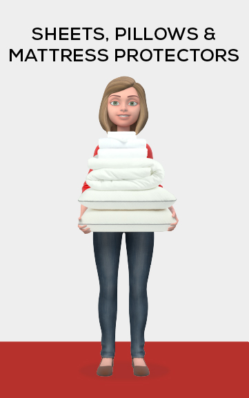 Sheets, Pillows & Mattress Protectors