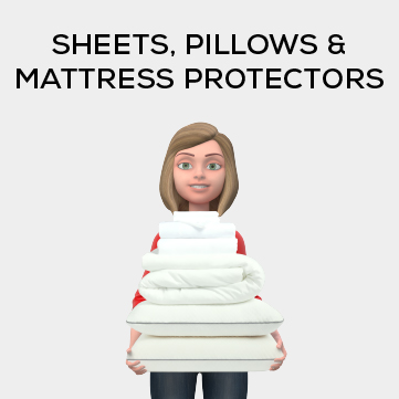 Sheets, Pillows & Mattress Protectors