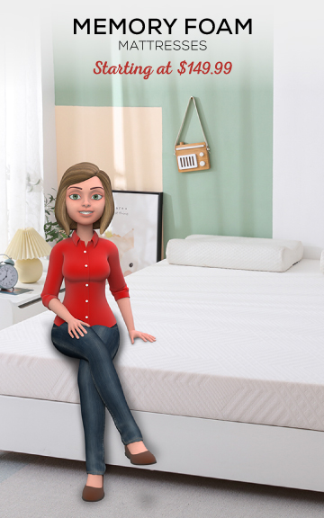 Memory Foam Mattresses Starting at $149.99