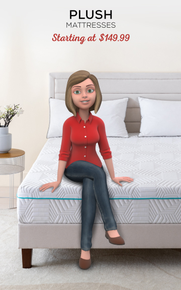 Plush Mattresses Starting at $149.99