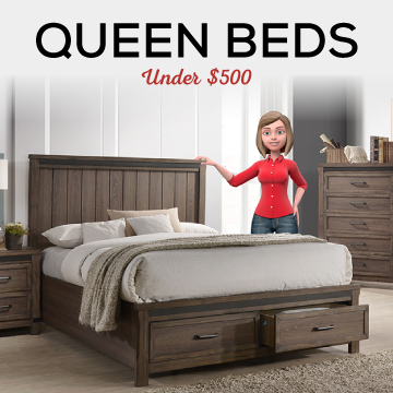 Queen Beds Under $500