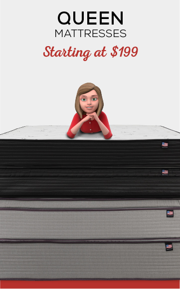 Queen Mattresses starting at $199