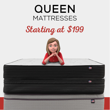 Queen Mattresses starting at $199